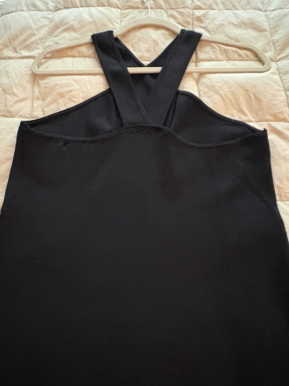 Polo Ralph Lauren Black Stretch Knit Halter Dress Women’s XL - Picture 4 of 7